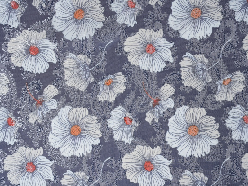 Polyester-Viscose Jacquard Trykt fôrstoff Polyester-Viscose Jacquard Trykt fôrstoff