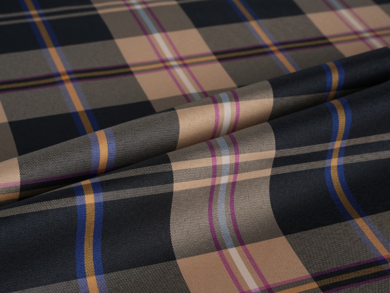 Polyester garn-farget ermet fôrstoff