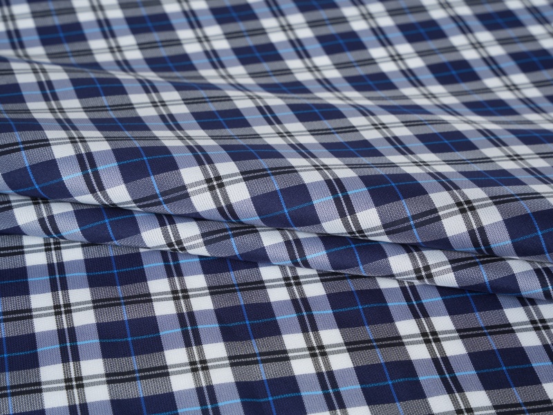 Polyester Viscose Yarn-Dyed Sleeve Fining Fabric