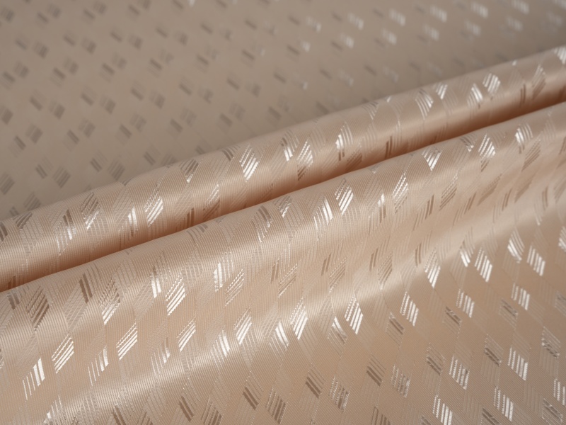 Polyester viskose jacquard fôrstoff